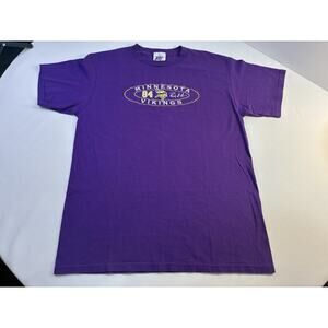 Vintage Minnesota Vikings Randy Moss 84 Purple T-Shirt Men’s Large
